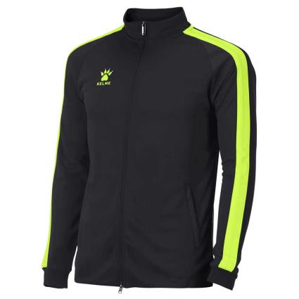 Sudadera Con Cremallera Global 2XL Black / Lime