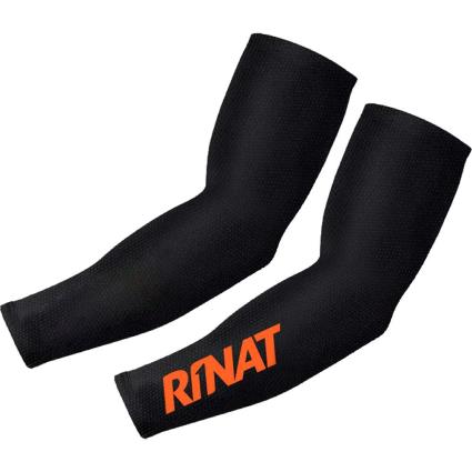 Manguitos A-tech Compression L-XL Black / Orange