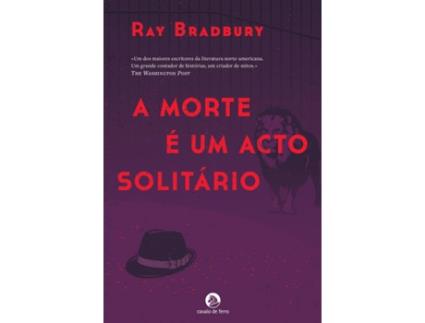Livro A Morte E Um Acto Solitario de Ray Bradbury (Português)