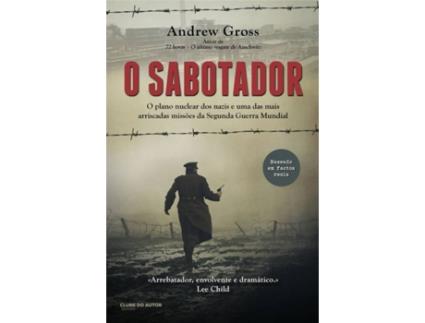 Livro O Sabotador de Andrew Gross (Português)