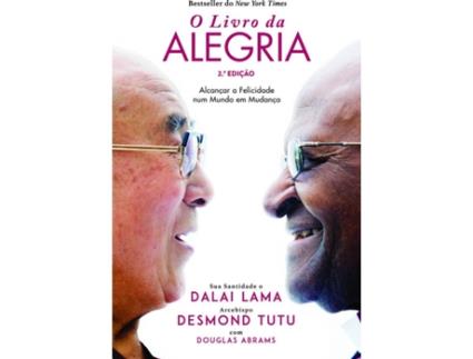 Livro O Livro da Alegria de Dalai Lama e Archbishop Desmond (Português)