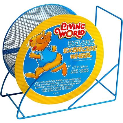 Roda de Atividades para Roedores  (Azul - 23cm)
