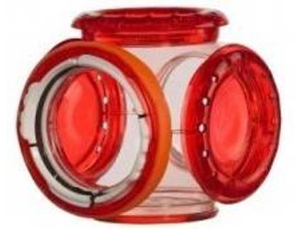Complemento de Gaiola para Hamsters  Habitrail Ovo Cubo (Vermelho)