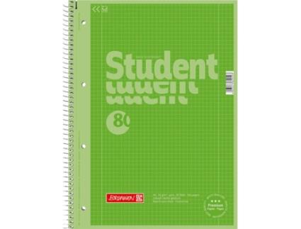 Caderno  67928152 Verde (A4 - Quadriculado)