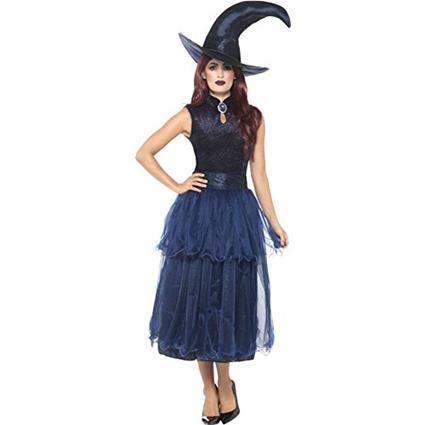 Fato de Mulher  Bruxa Azul 36/38 (Tam: S)