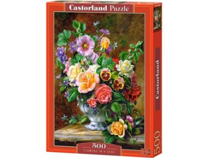 Puzzle  Flowers in a Vase (500 Peças)