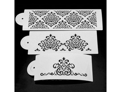 Decorações para Bolos Moldes  (3Un)