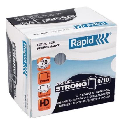 Agrafos Super Strong, 9/10, 70 Folhas, Caixa 5 000