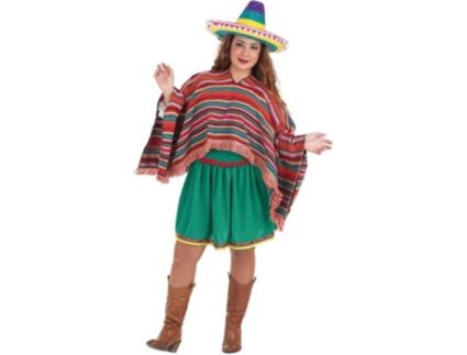 Fato de Mulher  Mexicana (Tam: XL)