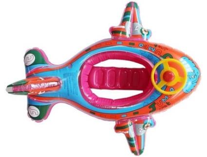 Avião  Insuflável com Volante (100 cm)