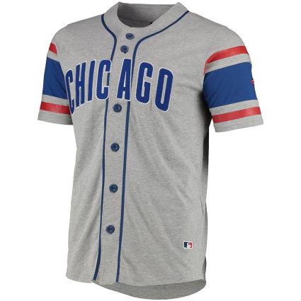 Camiseta Manga Corta Mlb Chicago Cubs Franchise Supporters L Grey