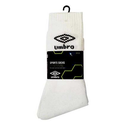 Sports 3 Pares EU 39-42 White