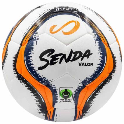 Balón Valor Match Duotech 5 White / Orange / Navy Blue / Black