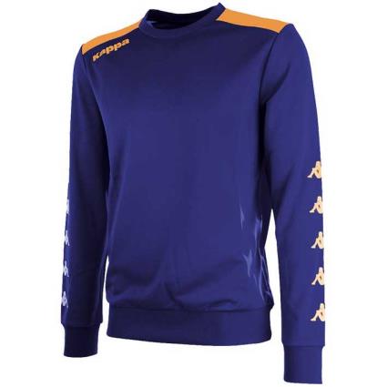 Sudadera Saguedo M Blue Marine / Fluo Orange