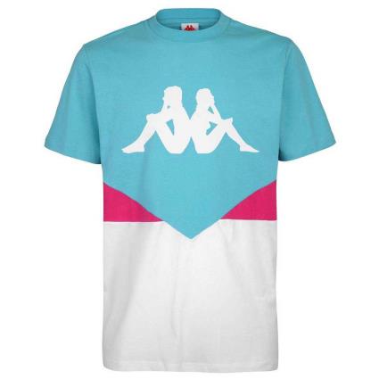Camiseta Manga Corta 90 Bifut Authentic L Green / Lt / Wht / Fuchsia