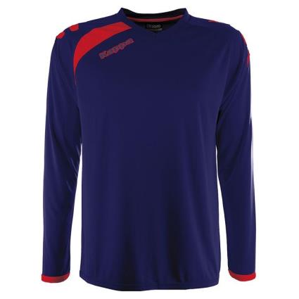 Camiseta Manga Larga Pavie XL Blue Marine / Red