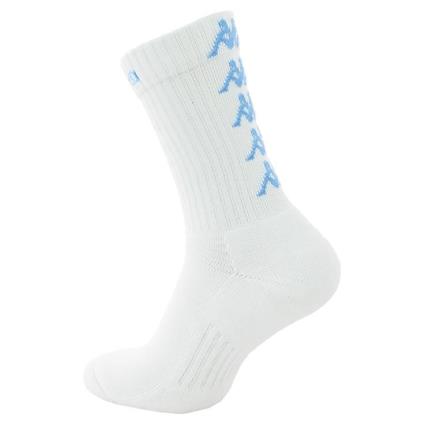 Eleno 3 Pares EU 50-52 White / Lt Blue Logo
