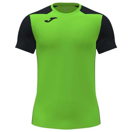 Camiseta Manga Corta Record Ii M Green Fluor / Black