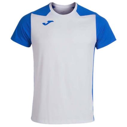 Camiseta Manga Corta Record Ii 11-12 Years White / Royal
