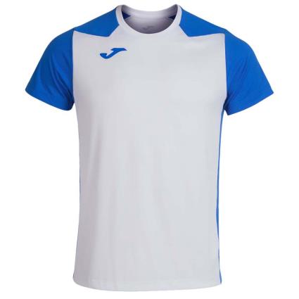 Camiseta Manga Corta Record Ii 2XL White / Royal