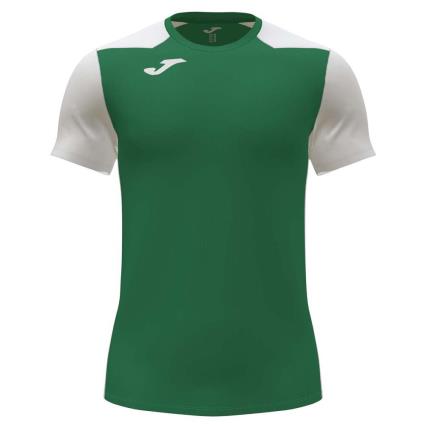 Camiseta Manga Corta Record Ii 11-12 Years Green Medium / White