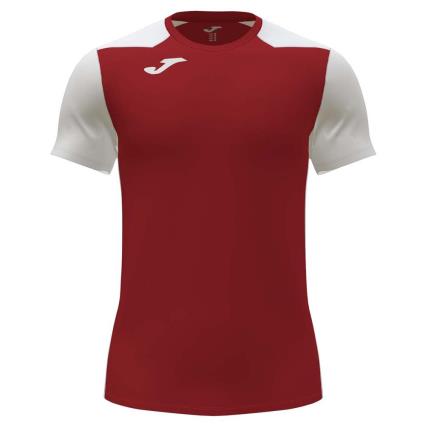 Camiseta Manga Corta Record Ii 12-14 Years Red / White