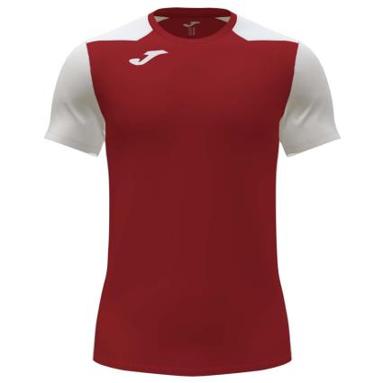Camiseta Manga Corta Record Ii 2XL Red / White