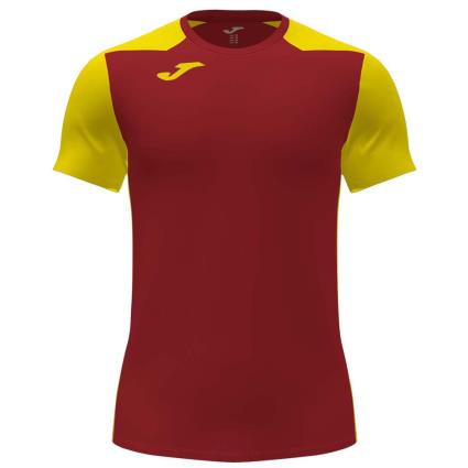 Camiseta Manga Corta Record Ii 11-12 Years Red / Yellow