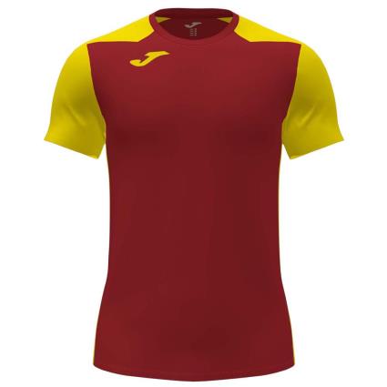 Camiseta Manga Corta Record Ii L Red / Yellow
