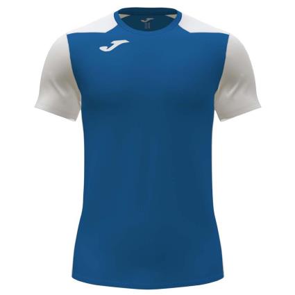 Camiseta Manga Corta Record Ii 7-10 Years Royal / White