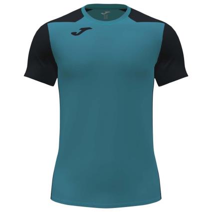 Camiseta Manga Corta Record Ii L Turquoise / Black