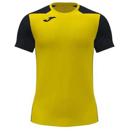 Camiseta Manga Corta Record Ii 12-14 Years Yellow / Black