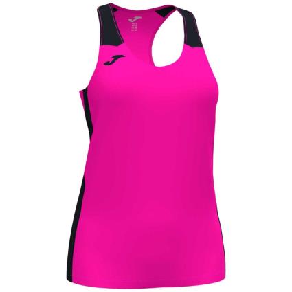 Camiseta Sin Mangas Record Ii 7-10 Years Pink Fluor / Black