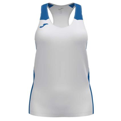 Camiseta Sin Mangas Record Ii 11-12 Years White / Royal