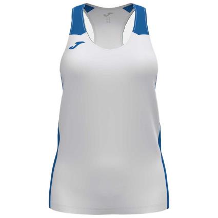 Camiseta Sin Mangas Record Ii XL White / Royal