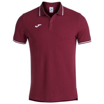 Polo Manga Corta Confort Ii L Wine / White
