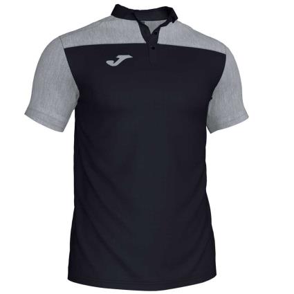 Polo Manga Corta Combi 12-14 Years Black / Grey