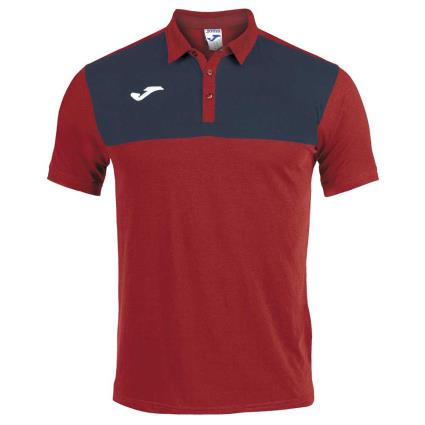 Polo Manga Corta Winner 5-6 Years Red / Dark Navy