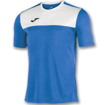 Camiseta Manga Corta Winner S Royal / White