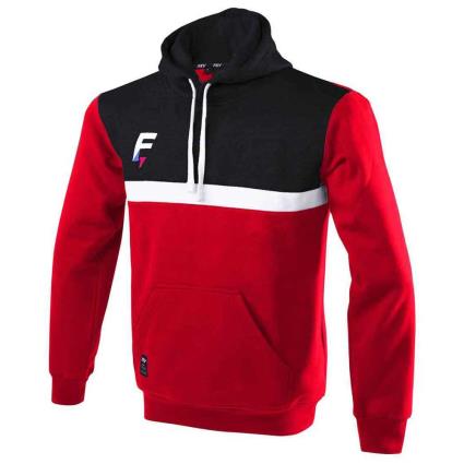 Sudadera Con Cremallera Mediane 116 cm Red / Black