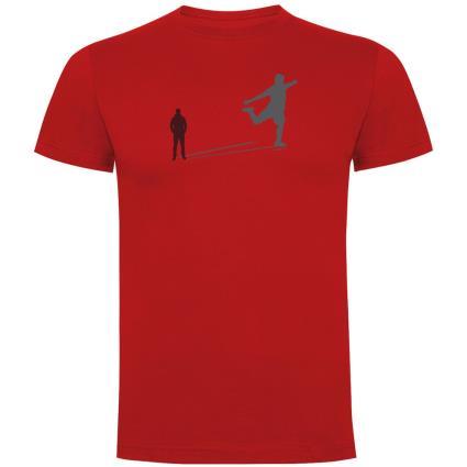Camiseta Manga Corta Football Shadow M Red