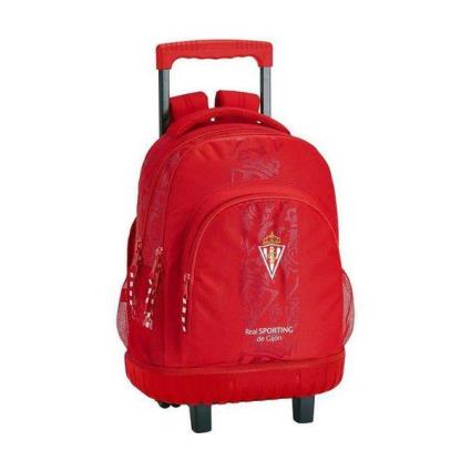 Mochila Sporting Gijon Corporate Compacta 30.2l One Size Red