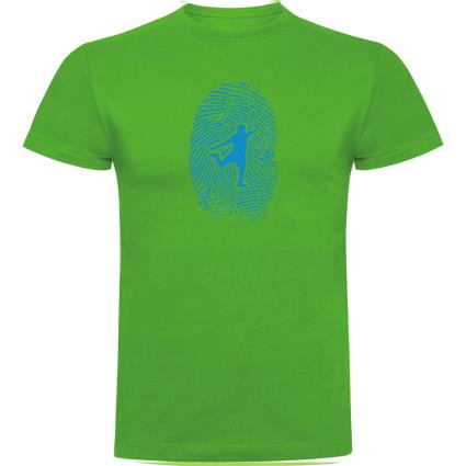 Camiseta Manga Corta Football Fingerprint 2XL Green