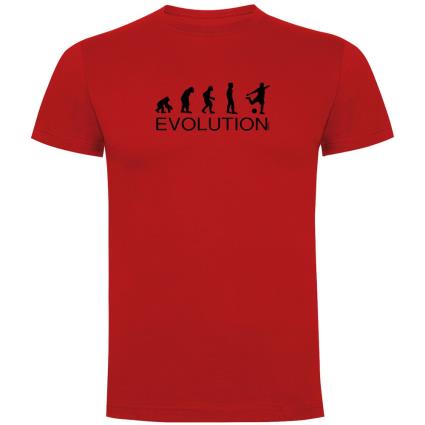 Camiseta Manga Corta Evolution Goal L Red