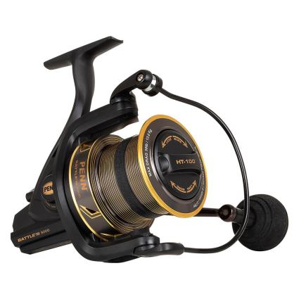 Molinete Spinning Battle Iii 8000 Black / Gold