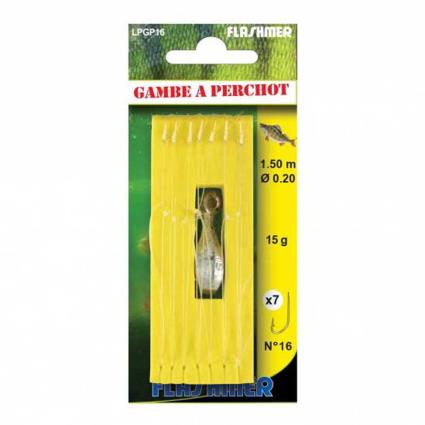 Anzol Montado Gambe A Perchots 18 Brown