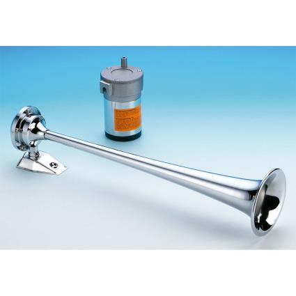 Air Horn Single 12v One Size Stainless Steel