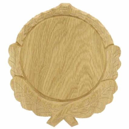 Escudo Entalhado Troféu Javali 12 cm Light Brown