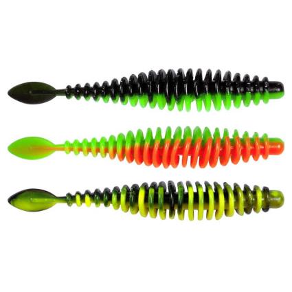 T-worm P-tail 65 Mm 1g One Size Cheese / Neon Pink