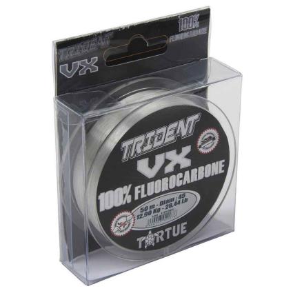 Monofilamento Trident Vx Fluoro 50 M 0.350 mm Clear